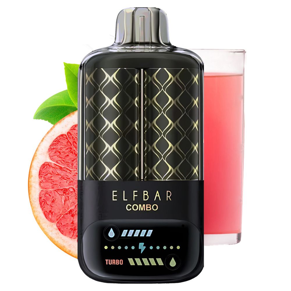 Elf Bar COMBO 25000 - Pink Lemonade Grape Fruit (5% nic)