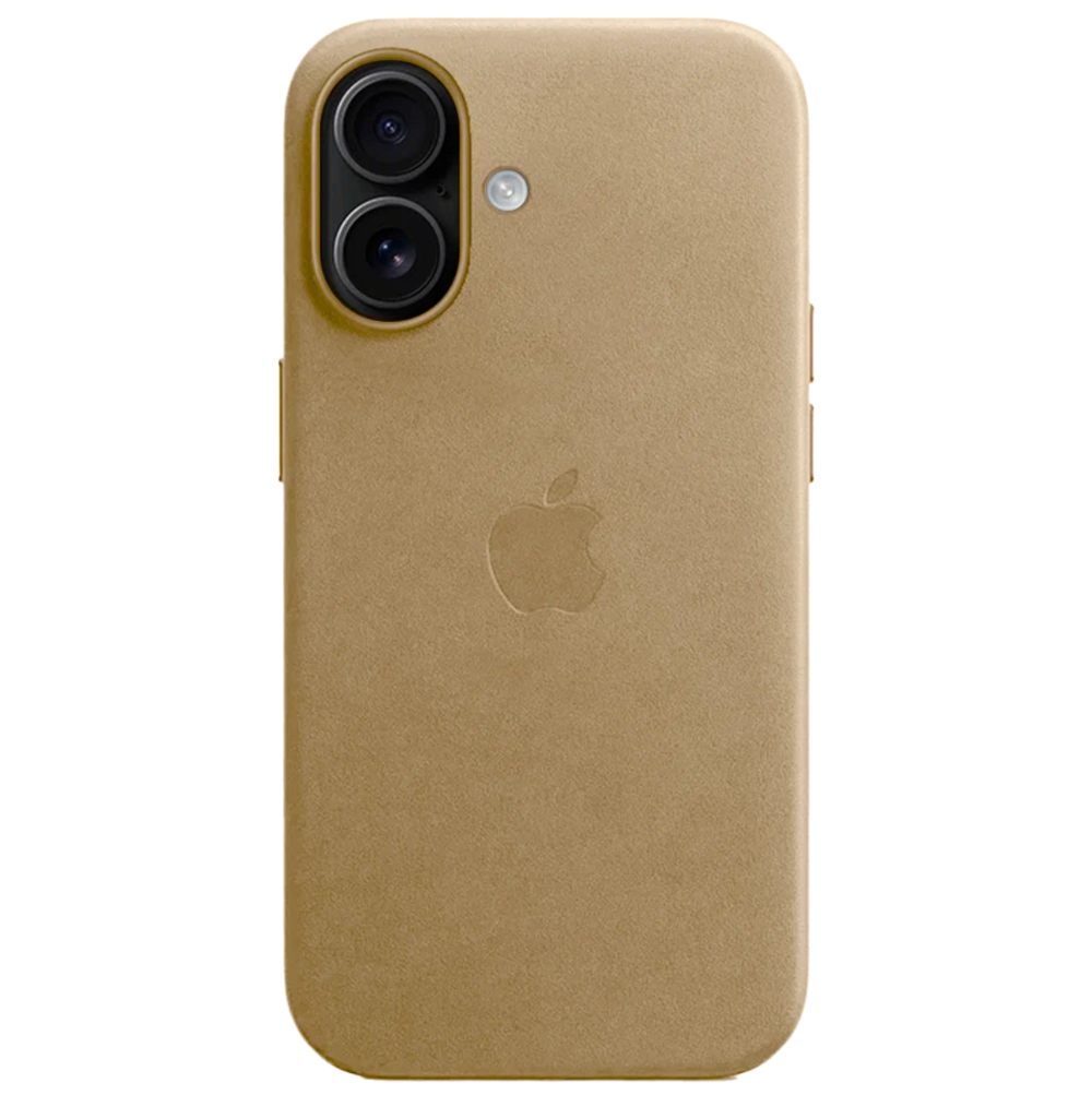 Leather Case MagSafe для iPhone 16-Золотая