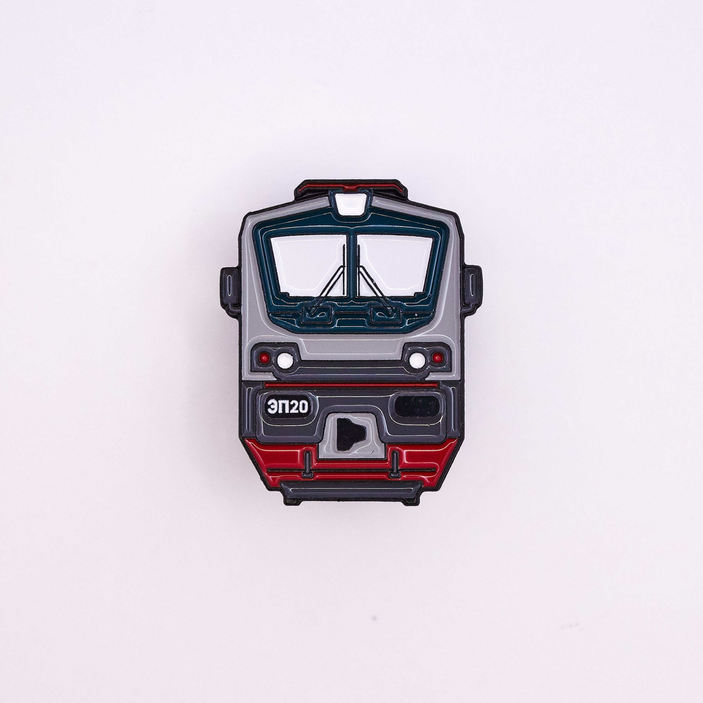 Значок электровоз магистральный ЭП20 Буревестник