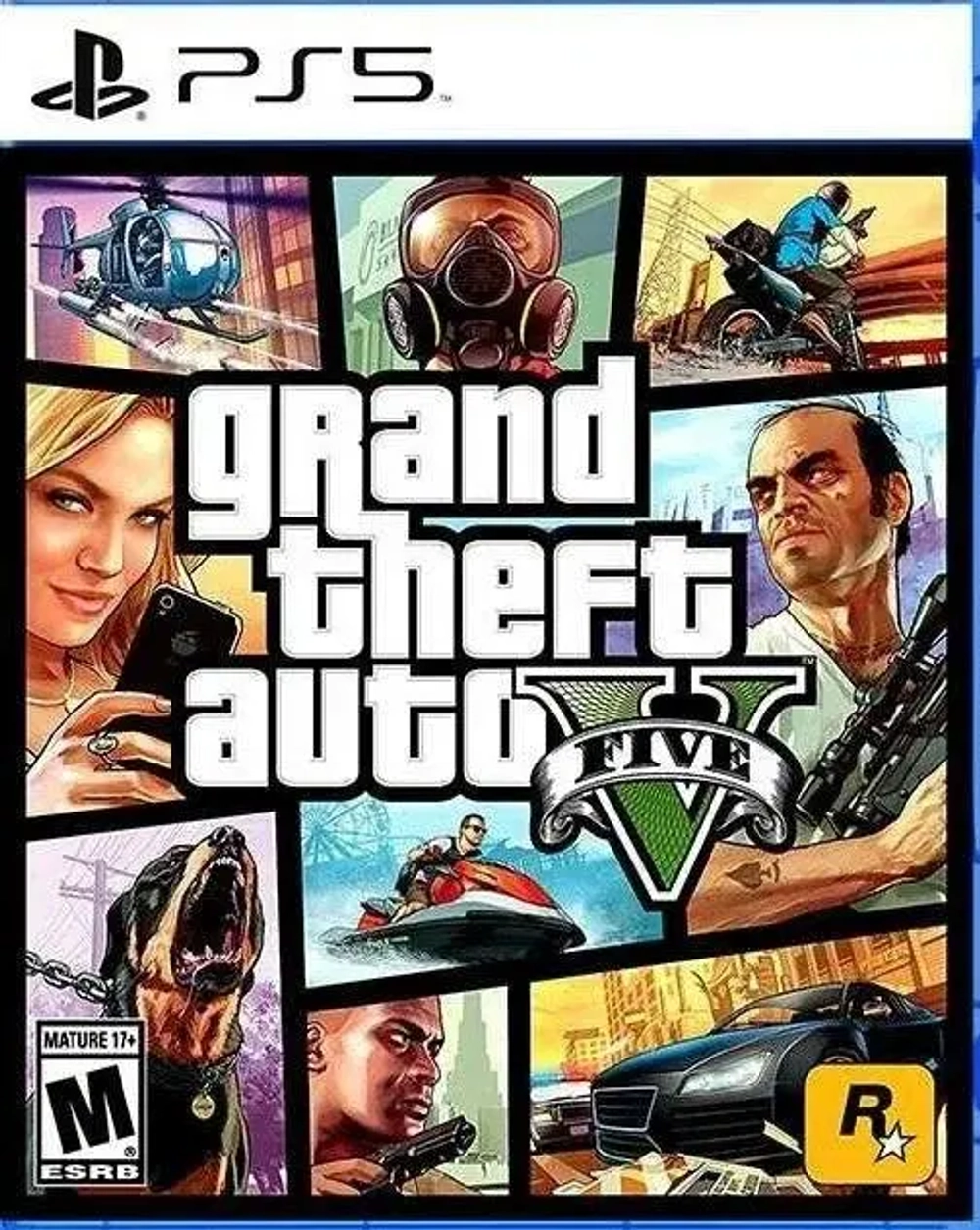 Игра GTA 5 (PS5, русские субтитры)