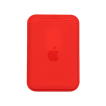 Визитница-картхолдер iPhone Silicone Wallet MagSafe с лого