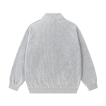 Свитшот велюровый Ymkashix Puff Zip