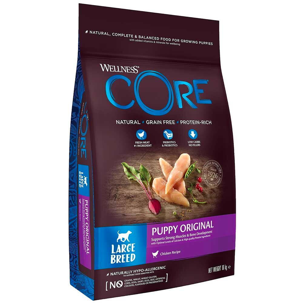 Core (беззерновой) корм для щенков крупных пород с курицей (Puppy Original Large Breed)