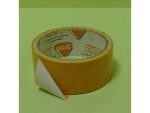 Клейкая лента двухсторонняя тканевая 38мм*10м