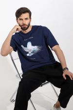 Фуфайка (футболка) мужская Герой-4 Виотекс СИНИЙ