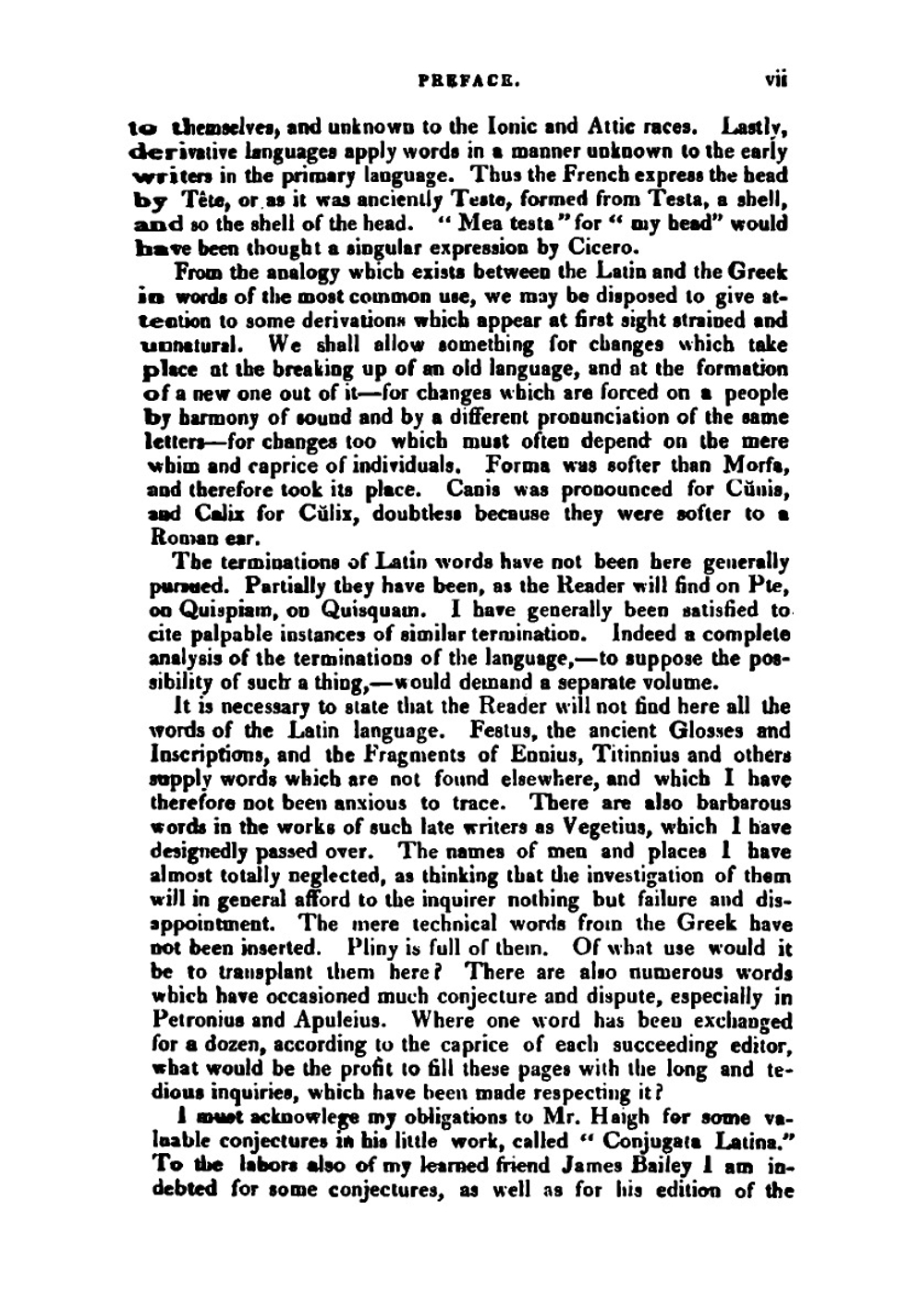 An Etymological Dictionary of the Latin Language | Francis Edward Jackson Valpy