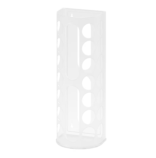 ВАРИЕРА VARIERA Контейнер для пластиковых пакетов, белый