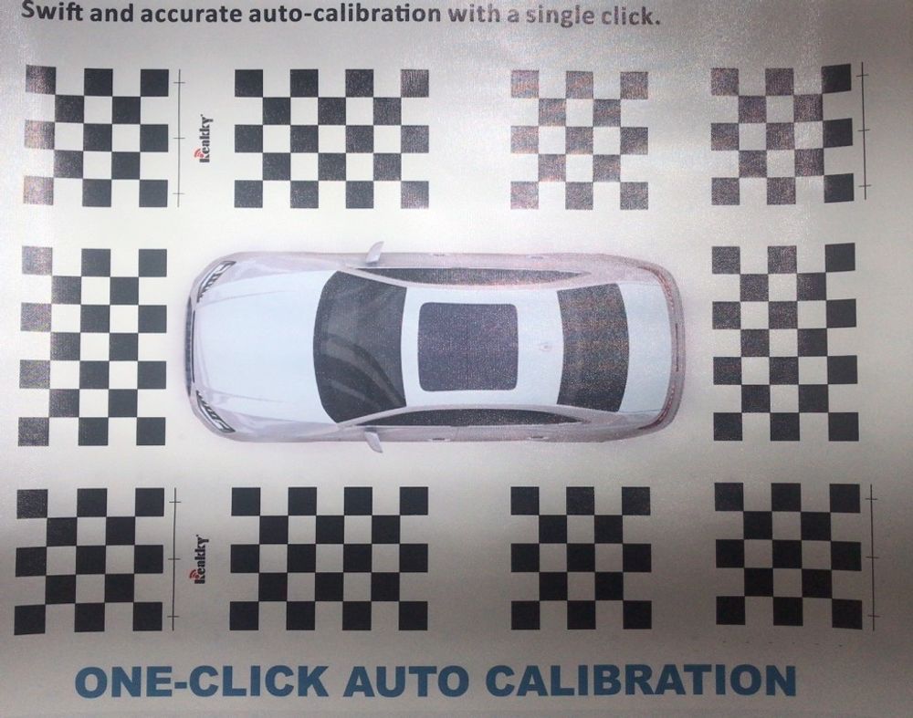 Маты (отладочная ткань) Radiola для калибровки системы кругового обзора