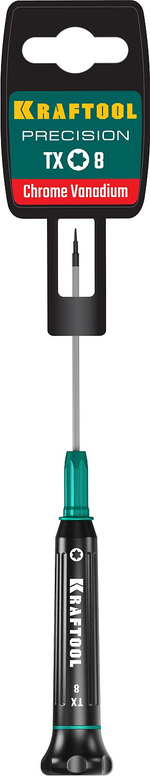KRAFTOOL Precision TX8, отвертка для точных работ (25684-08)