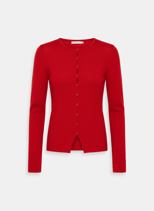 Кардиган приталенного силуэта