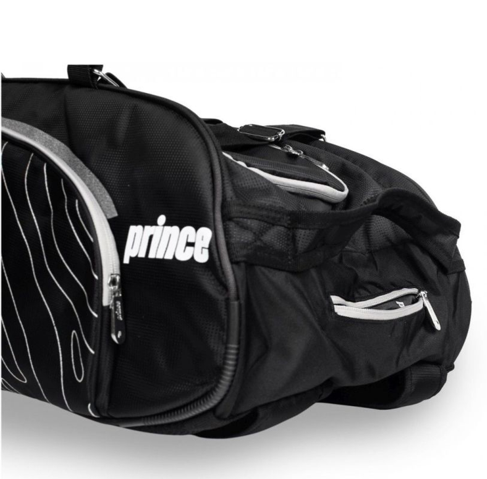 Сумка для Падел Prince Premium Padel Bag - black/silver