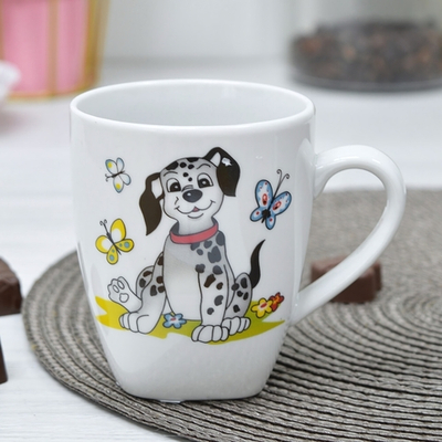 Кружка 210мл форма Глория Озорные щенки