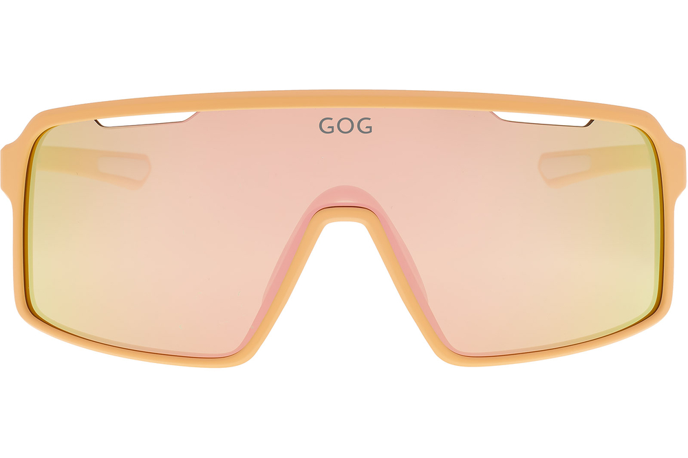 Спортивные очки GOG Enki / Matt Orange/White / Reflex Rose-Gold