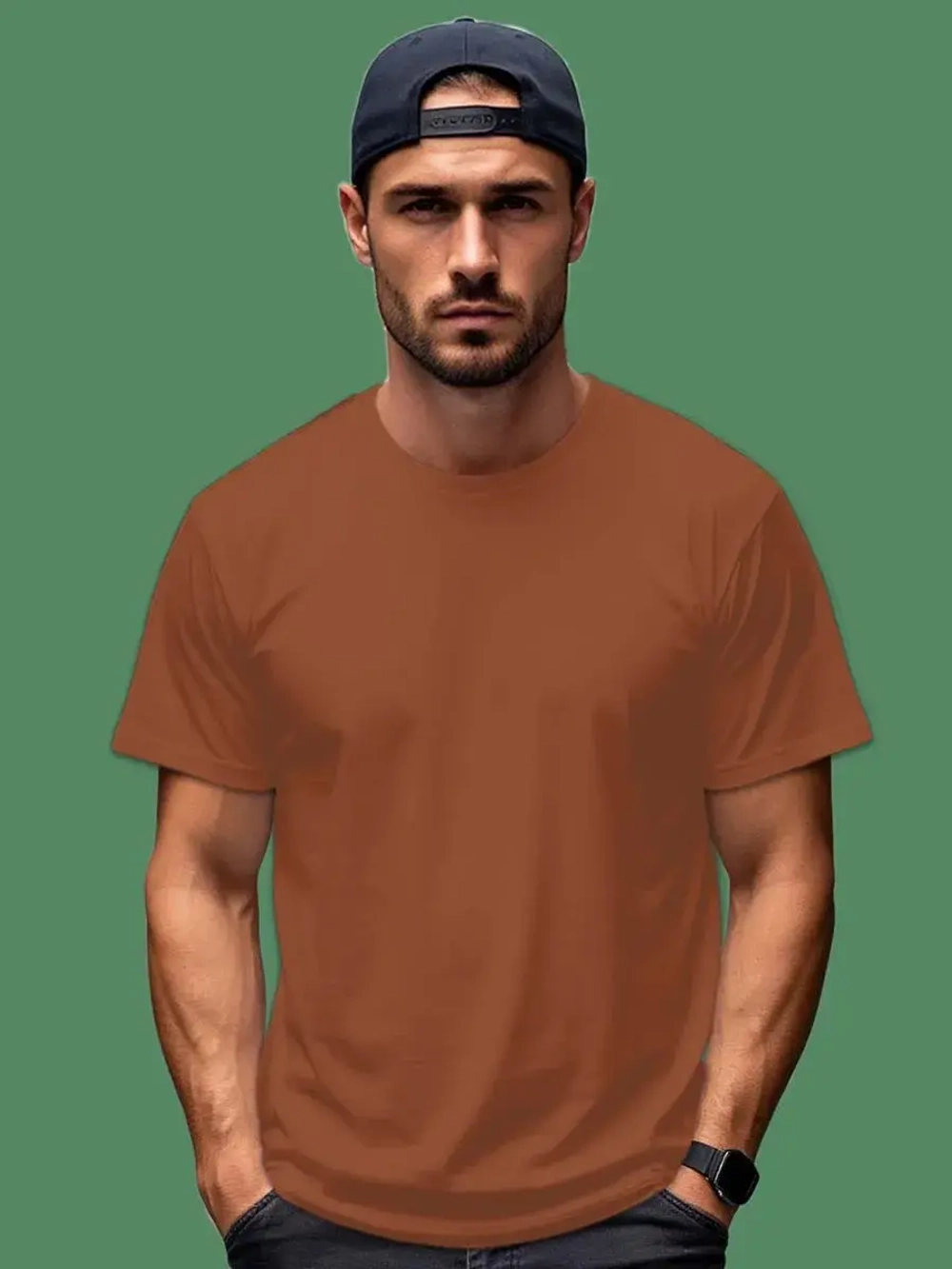 Футболка Взрослая.Премиум однотонная.Набор 2 шт