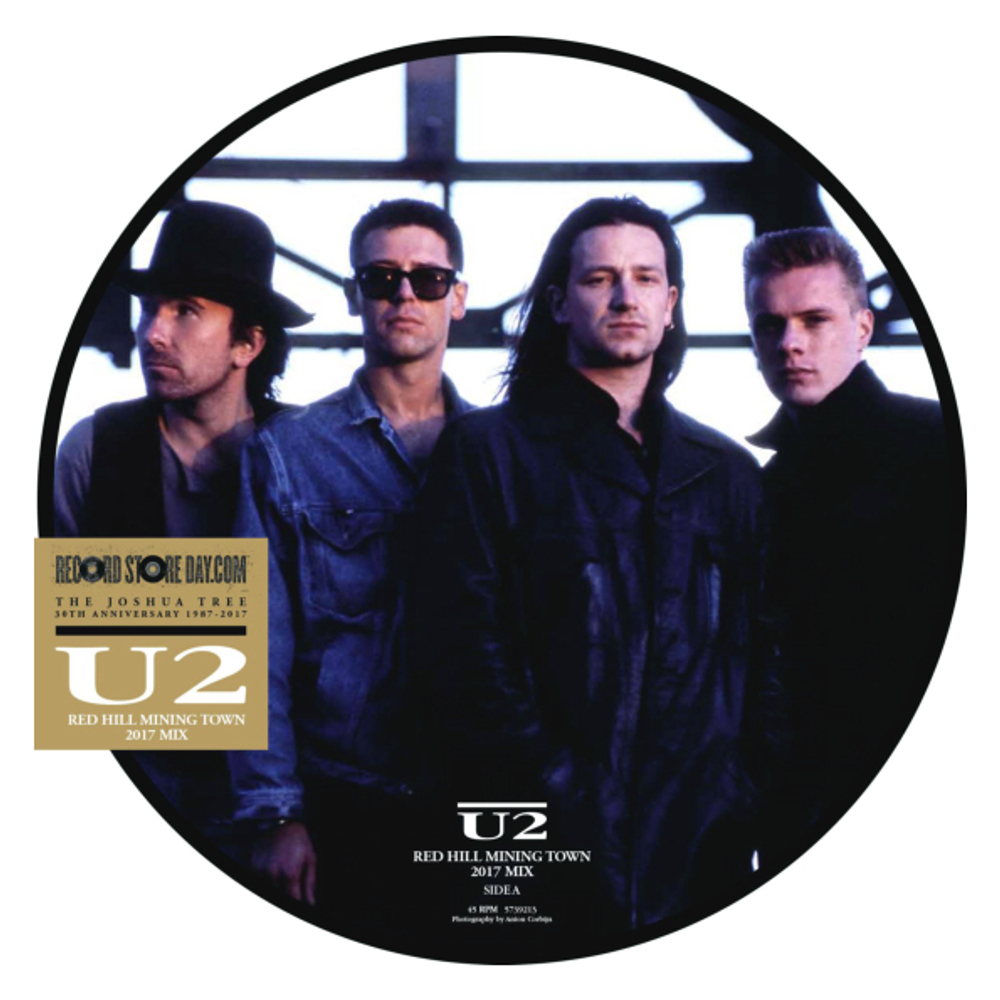 U2 / Red Hill Mining Town (2017 Mix)(Picture Disc)(12" Vinyl Single)
