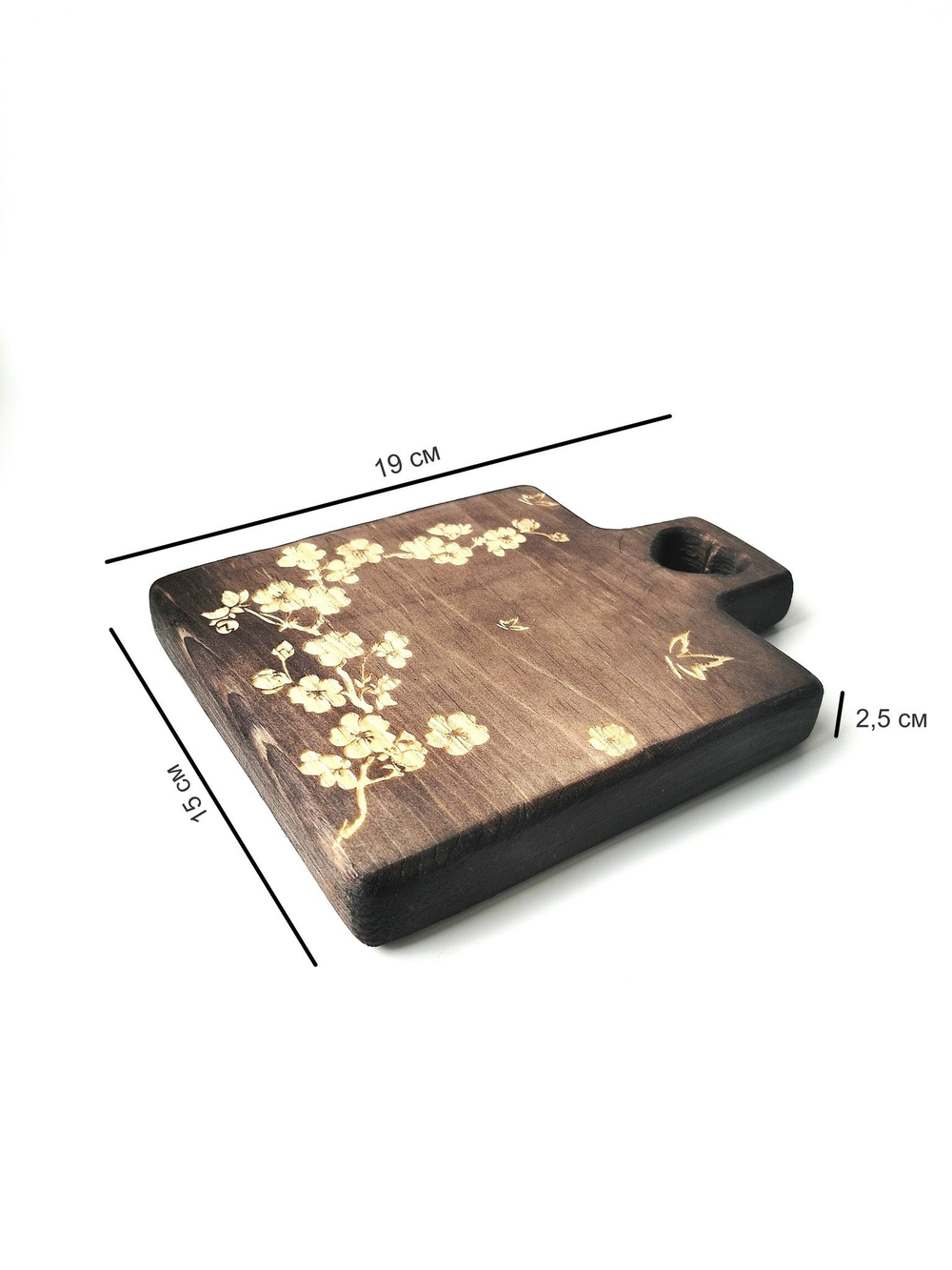 Доска деревянная разделочная