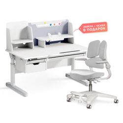 Комплект стол Electro Multi + кресло Ergokids Trinity Y-617 серый