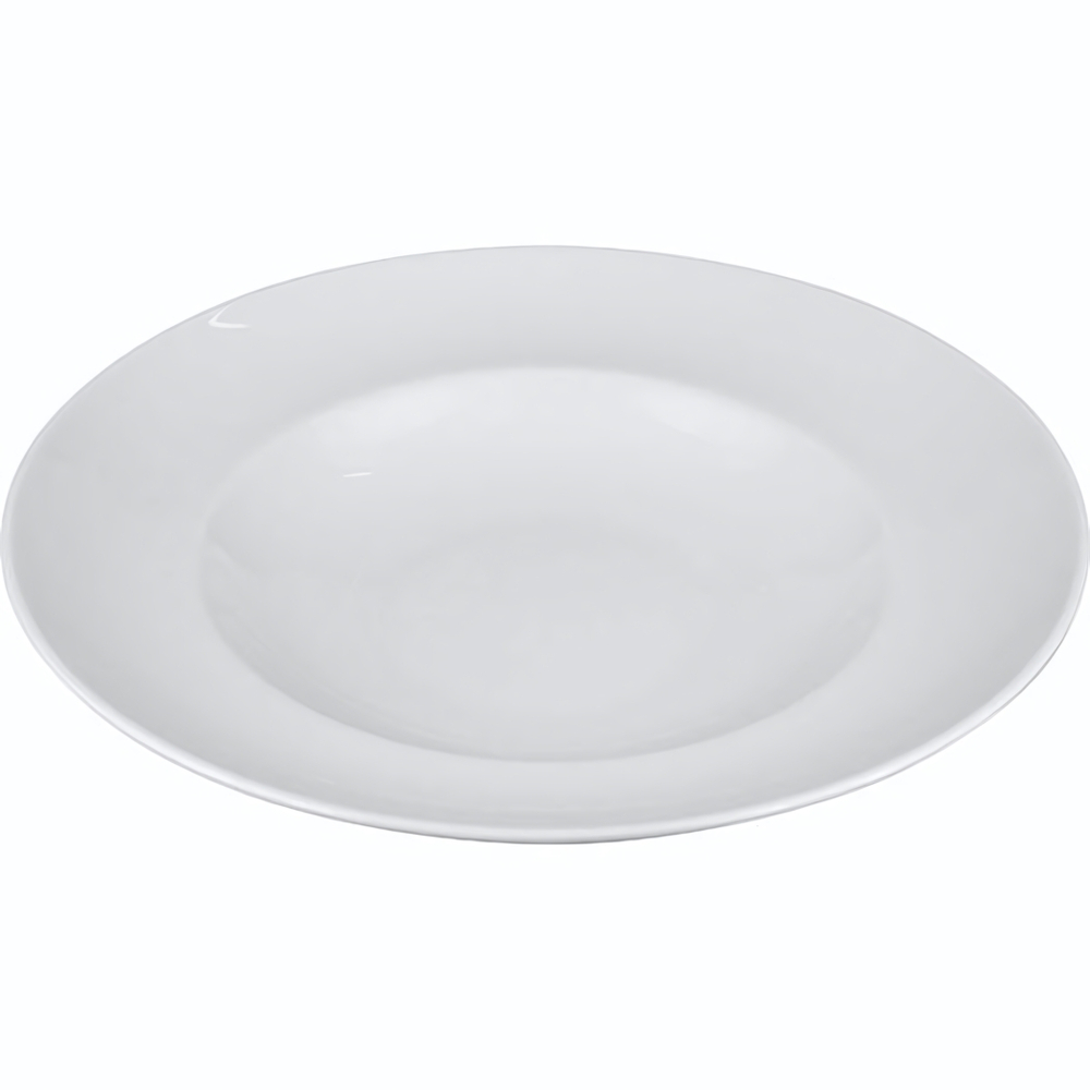 Тарелка для пасты «Тренд»;фарфор;0,5л;D=29см;белый (Цвет: белый)
