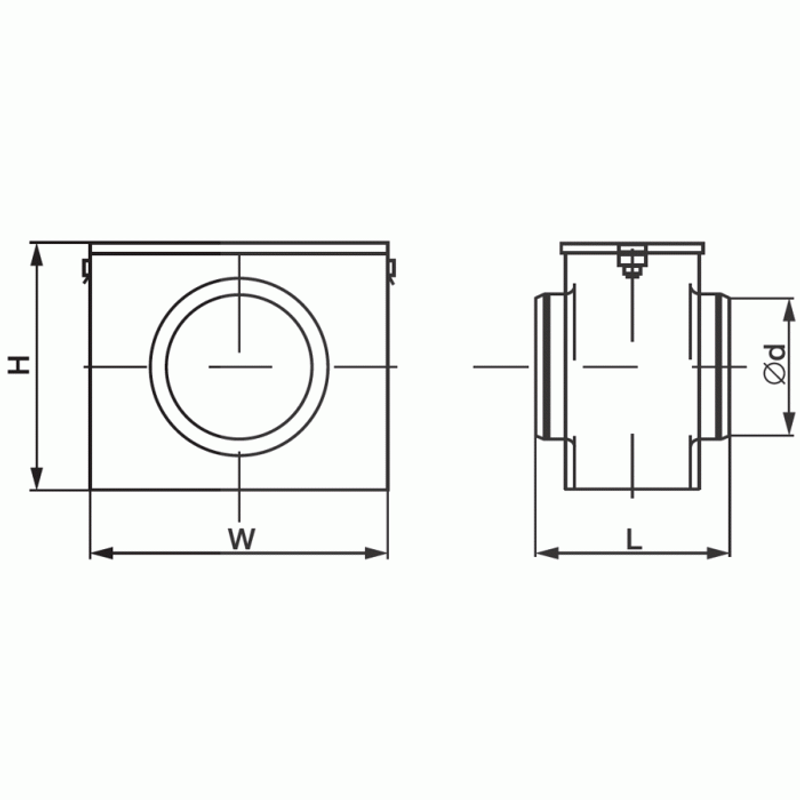 Воздушный фильтр FBCr 355 с фильтрующей вставкой EU-3