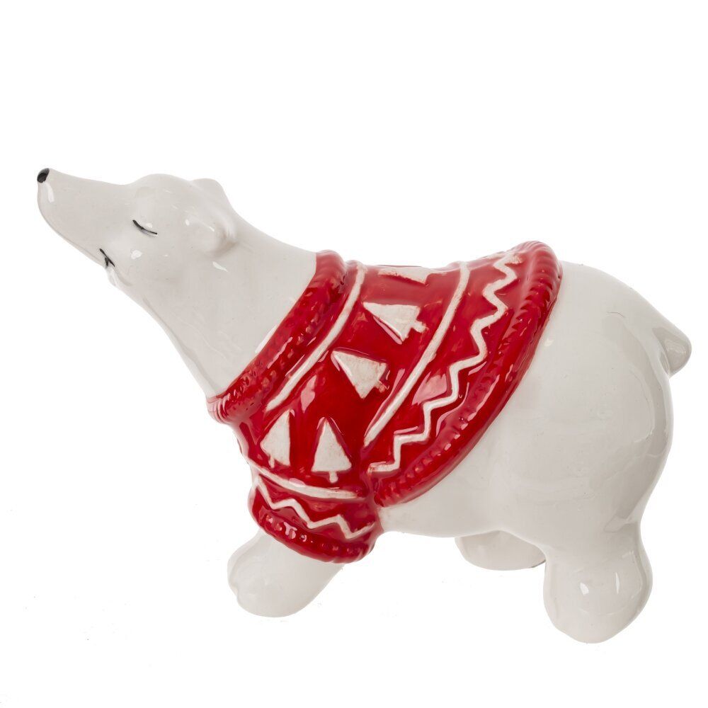 GAEM Фигурка декоративная "Белый медведь", L10 W4 H7 см