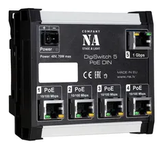 Digiswitch 5 POE DIN