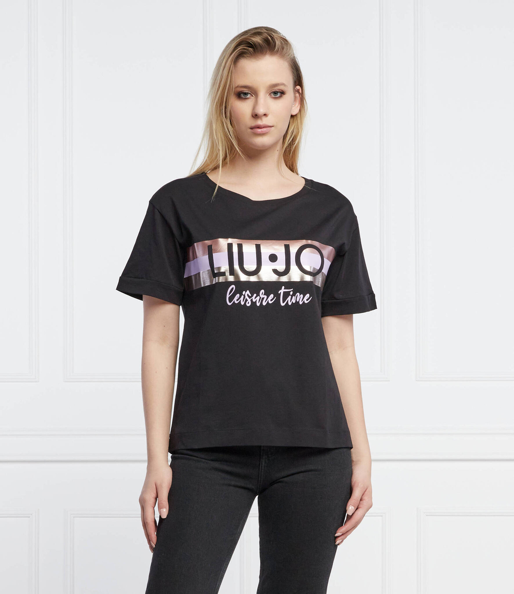 футболка Liu Jo Rose - черный(5A2045 JS923)