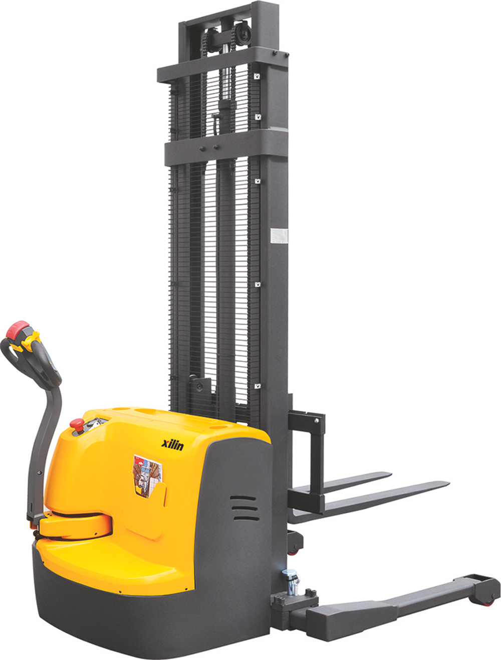 Штабелер самоходный 1,5 т 5,6 м XILIN CTDR15-III  24/200 В/Ач раздвижные вилы и опоры