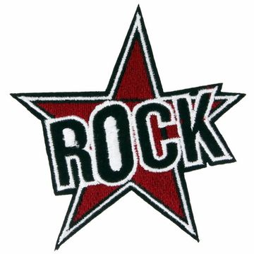 Нашивка ROCK (звезда)