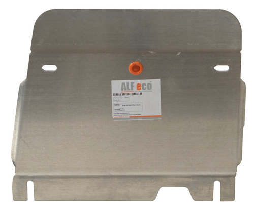 Защита ALFeco рк Jeep Grand Cherokee, V-3,6TD,3,0TD,3.0 (2013-)(Алюминий 4 мм) арт.ALF4803AL