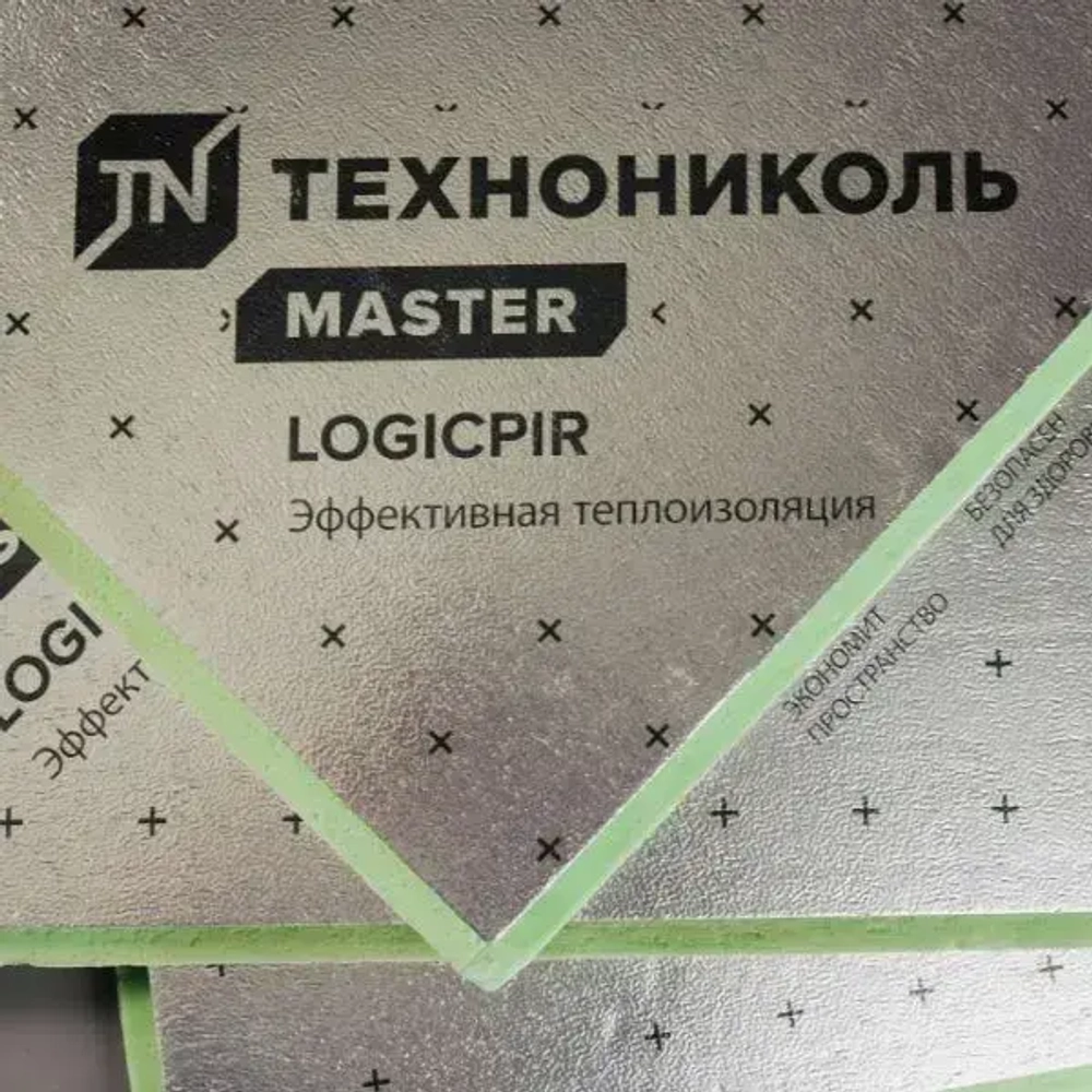 Плиты теплоизоляционные ТехноНИКОЛЬ PIR БАНЯ 30 мм 48 плит (6 упаковок)