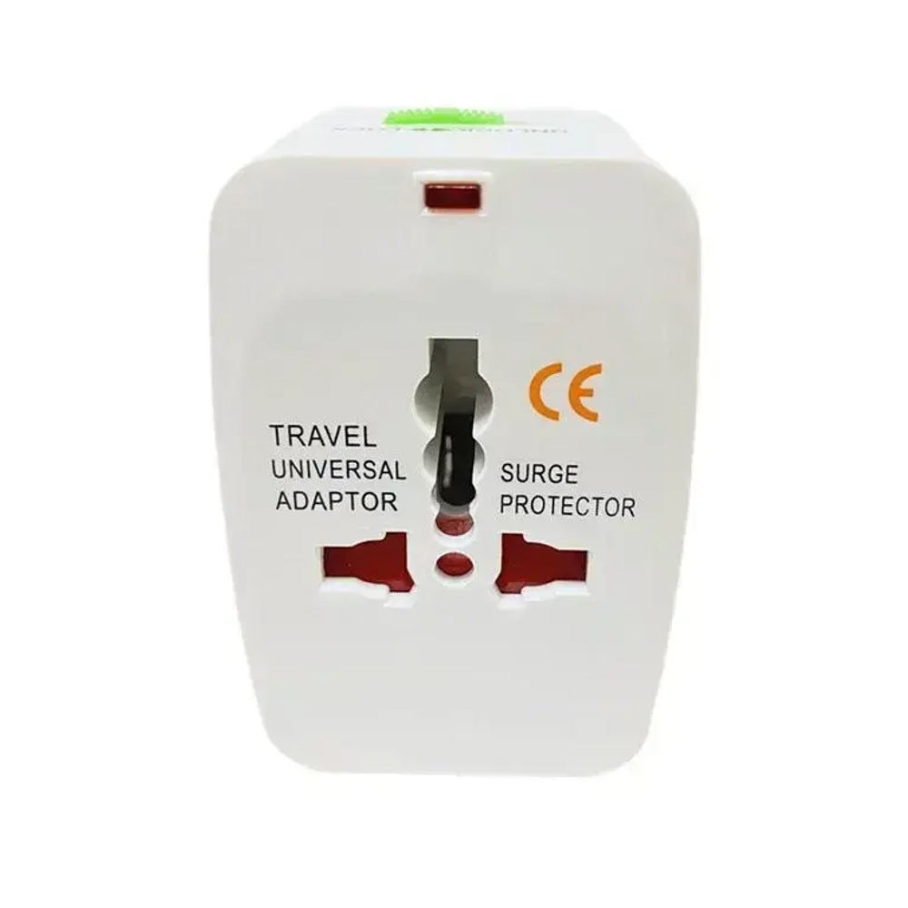 Переходник для розетки ОАЭ, Великобритании, Кипр, Малайзия, Сингапур, Гонконг. Универсальный сетевой адаптер.