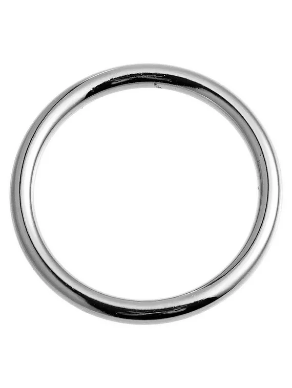 Кольцо декоративное, Италия, 26 мм, металл, серебро