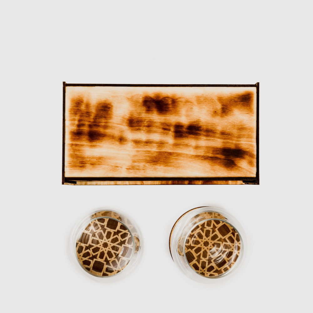 Набор бокалов в подарочной коробке 2шт 300 мл