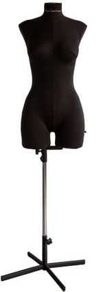 Бельевой манекен Пенелопа, комплект Стандарт, размер M/182, цвет черный, в комплекте подставка «Звезда»