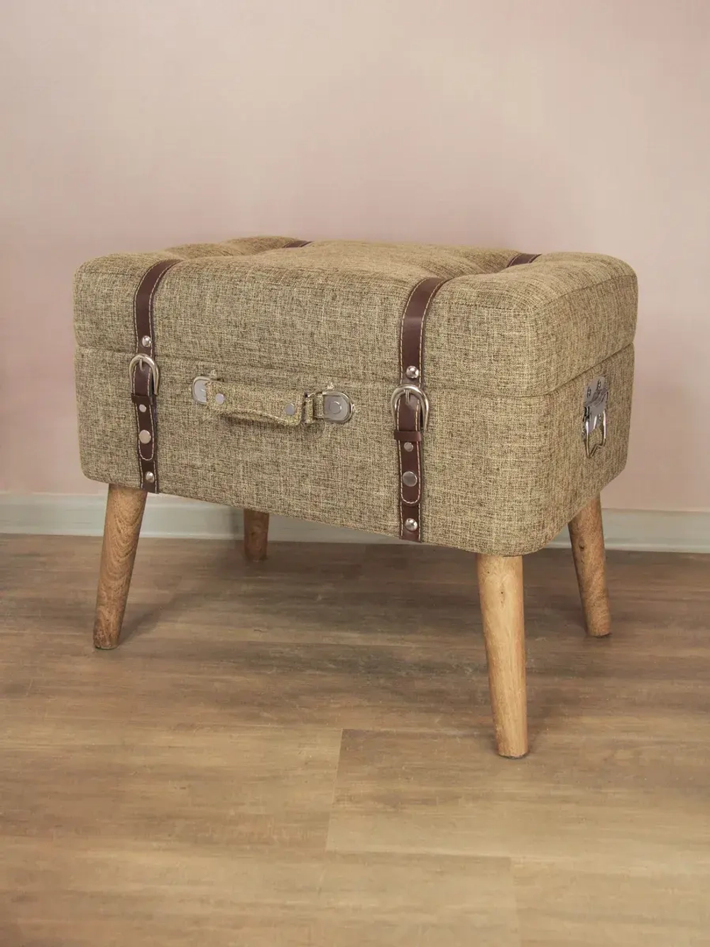 Пуфик для прихожей с ящиком