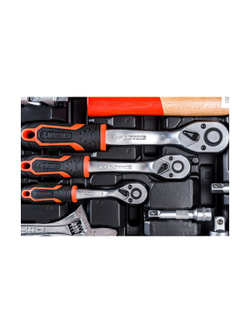 Набор автомобильного инструмента Gigant 131 предмет, Сталь Cr-V, GAS 131S