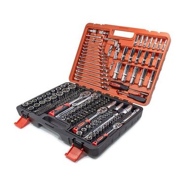 Набор инструментов 216пр. 1/4''3/8''1/2''(6гр.)(4-32мм) FORCEKRAFT FK-38841New