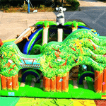 Коммерческий надувной батут "Килиманджаро"