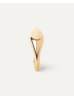 Кольцо Devi серебро 925 пробы покрытое золотом