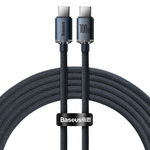 Type-C Кабель Baseus Crystal Shine Series Fast Charging Data Cable Type-C to Type-C 100W 2m - Black