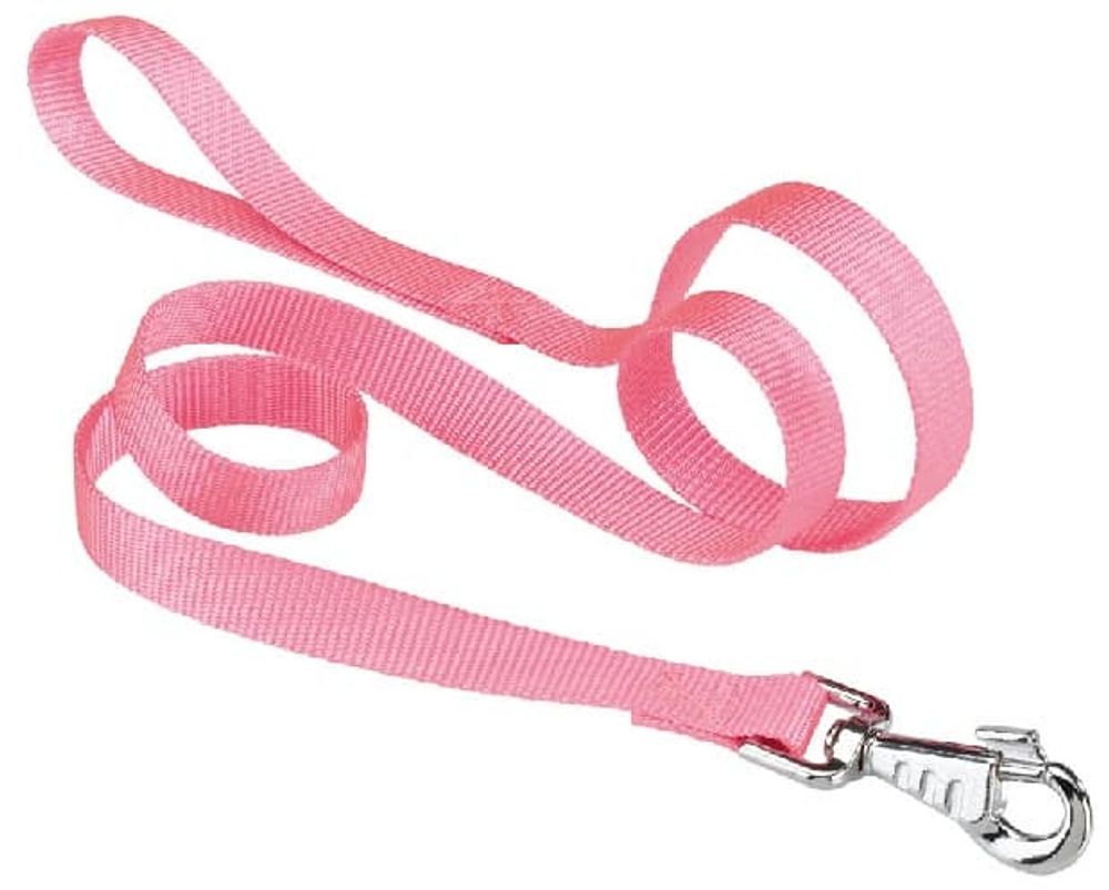 Поводок CLUB G20/120 нейлон розовый Поводок CLUB G20/120 нейлон розовый