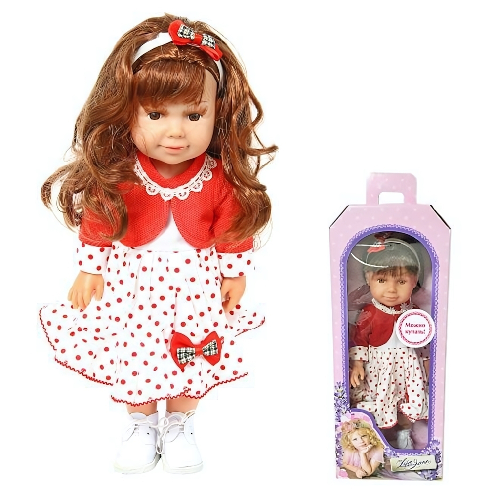 Кукла классич. винил. Ника 37см (Lisa Jane)