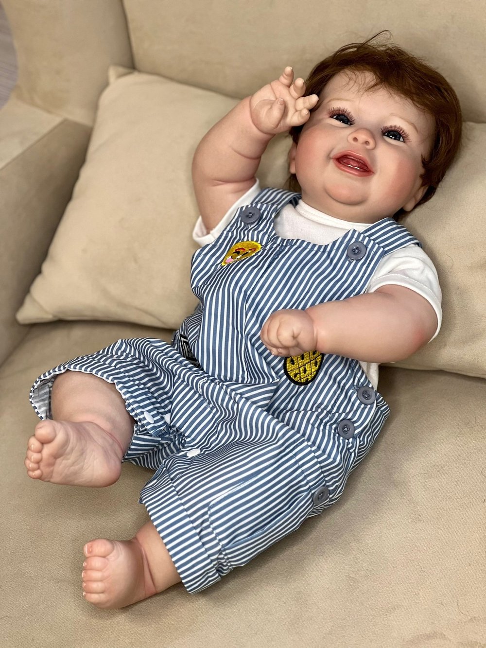 Кукла Реборн виниловая 50см в пакете (FA-245)