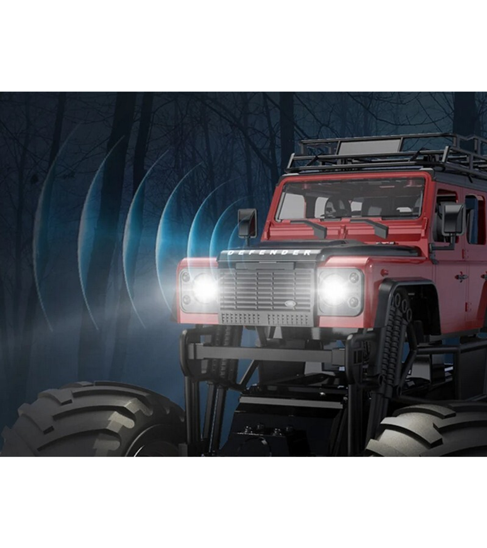 Радиоуправляемый краулер Double Eagle Land Rover Defender D110 Bigfoot 1/8 4WD 2.4G RTR