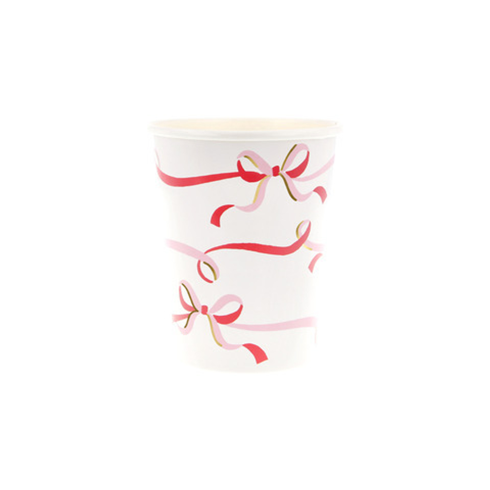 Стаканы "Красные бантики" 8 шт. (2025)