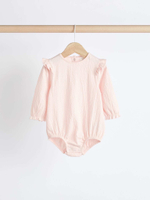 Боди с длинным рукавом для малышей Next Q95-115, Розовый