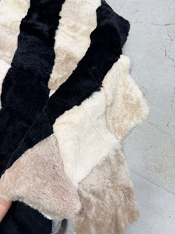 Покрывало меховое ковер из шкуры овчины