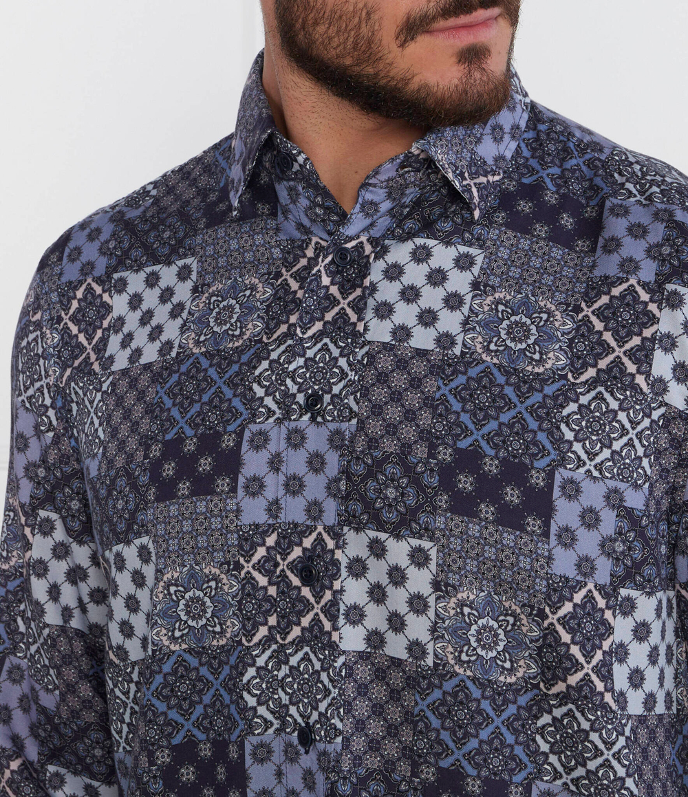 Рубашка hale Joop! Jeans - голубой(30038919)