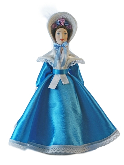 Кукла коллекционная Барышня в летнем платье