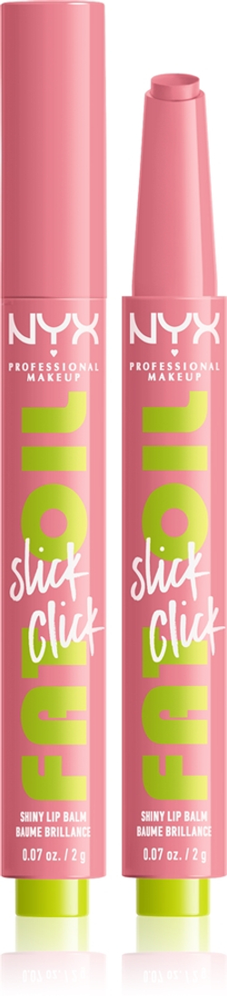 NYX Professional Makeup Fat Oil Slick Click - Тонирующий бальзам для губ оттенок 02 Click Clout, 2 g